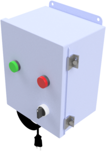 Type I: Manual switch chute control