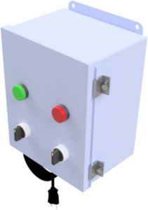 Type II: Manual switch with sanitizer control